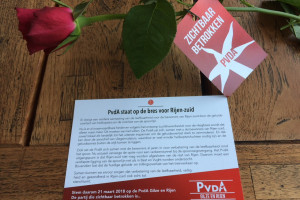 De PvdA was zaterdag 17 februari op bezoek in Rijen-Zuid.